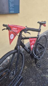 Bis zu zwei Dreiecke pro Velo!